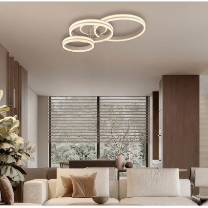 Globo - Plafonieră LED reglabilă LED/72W/230V 3000K 79,5x50 cm