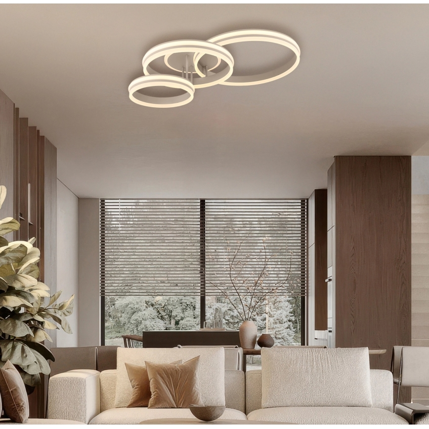 Globo - Plafonieră LED reglabilă LED/72W/230V 3000K 79,5x50 cm