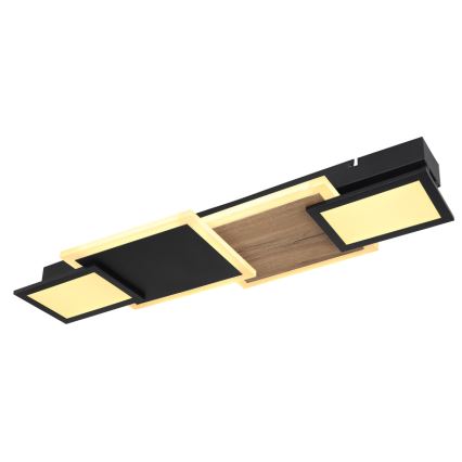 Globo 67279-30 - Plafonieră LED CAROLINE LED/30W/230V 25x71,5 cm bej/negru