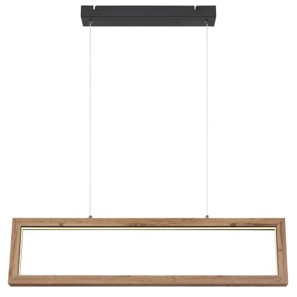 Globo 67287H - Lustră suspendată pe cablu MANDERA LED/24W/230V maro