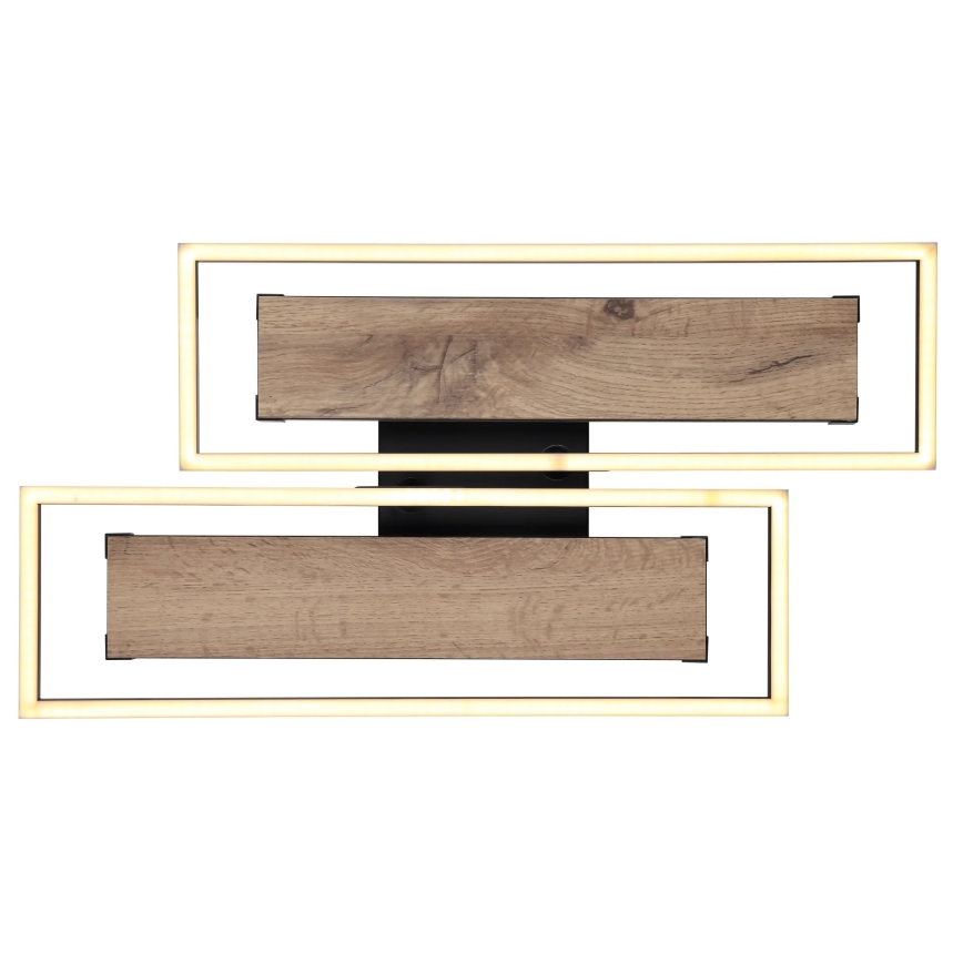 Globo 67299D1 - Plafonieră COLLI LED/48W/230V, 52x60 cm, maro/negru