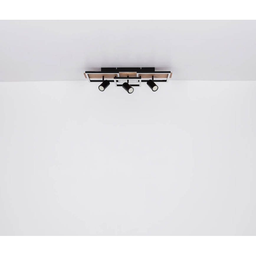 Globo - Plafonieră LED/48W/230V + 3xGU10/5W 3000K 27x72 cm