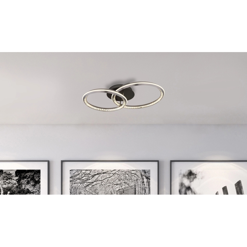 Globo - Plafonieră LED dimabilă LED/50W/230V 2700-6000K 50x75 cm + telecomandă