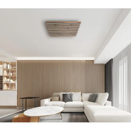 Globo - Plafonieră LED reglabilă LED/40W/230V 2700-6000K 60x60 cm + telecomandă