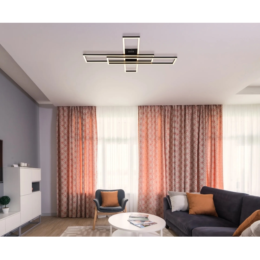 Globo - LED Plafonieră LED/55W/230V 3000K 80x60 cm