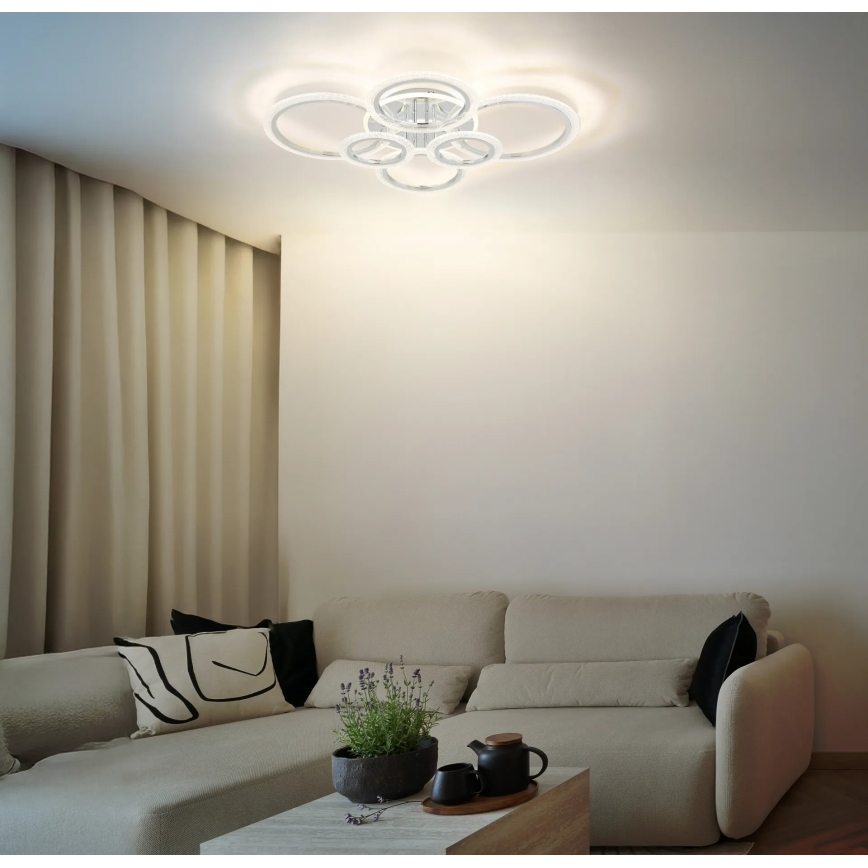 Globo - Plafonieră LED, 48 W, 230 V, 2700/4000/6000 K, 60,5 x 78 cm