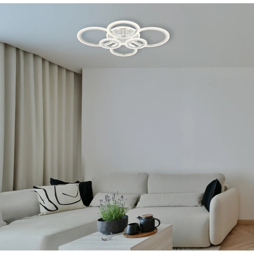 Globo - Plafonieră LED, 48 W, 230 V, 2700/4000/6000 K, 60,5 x 78 cm