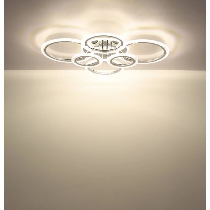 Globo - Plafonieră LED, 48 W, 230 V, 2700/4000/6000 K, 60,5 x 78 cm