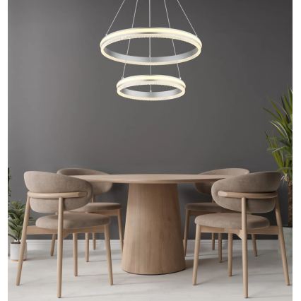Globo - Corp de iluminat LED dimabil suspendat pe cablu LED/60W/230V 2700-6000K + telecomandă