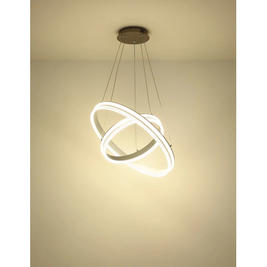 Globo - Corp de iluminat LED dimabil suspendat pe cablu LED/60W/230V 2700-6000K + telecomandă