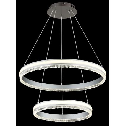 Globo - Corp de iluminat LED dimabil suspendat pe cablu LED/60W/230V 2700-6000K + telecomandă