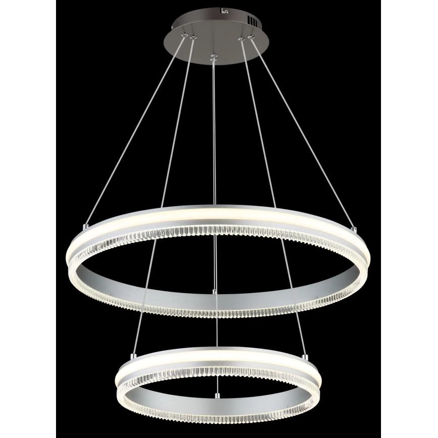 Globo - Corp de iluminat LED dimabil suspendat pe cablu LED/60W/230V 2700-6000K + telecomandă