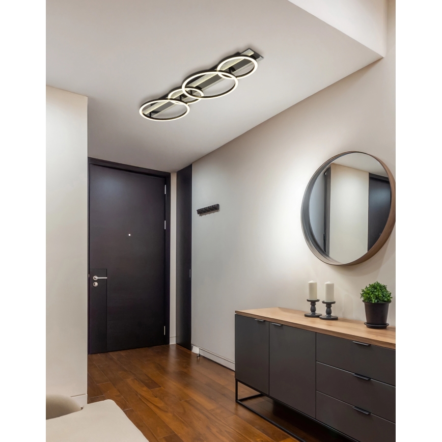 Globo - Plafonieră LED de 55W/230V, 4000K, 30x86,2 cm