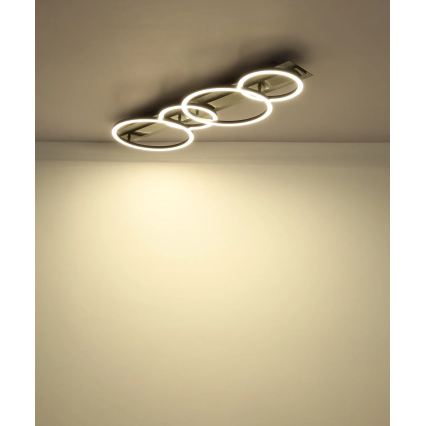 Globo - Plafonieră LED de 55W/230V, 4000K, 30x86,2 cm