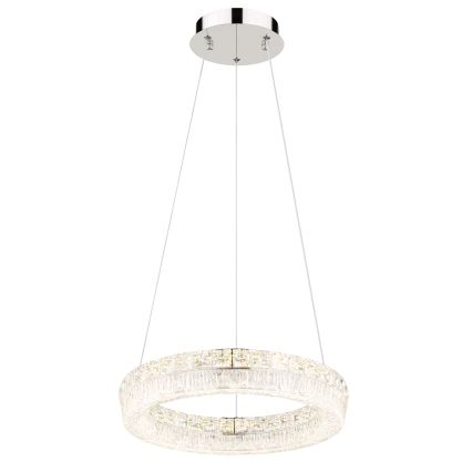 Globo - Lustră LED reglabilă suspendată pe cablu LED/24W/230V 2700-6000K transparentă + telecomandă