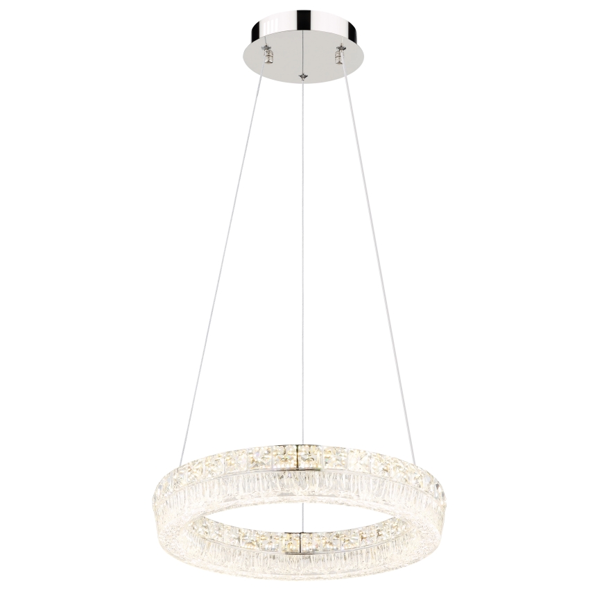 Globo - Lustră LED reglabilă suspendată pe cablu LED/24W/230V 2700-6000K transparentă + telecomandă