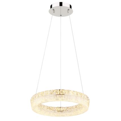 Globo - Lustră LED reglabilă suspendată pe cablu LED/24W/230V 2700-6000K transparentă + telecomandă