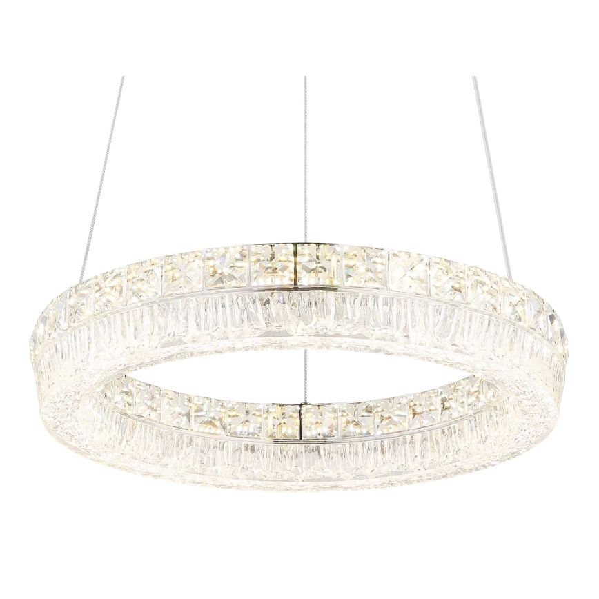 Globo - Lustră LED reglabilă suspendată pe cablu LED/24W/230V 2700-6000K transparentă + telecomandă
