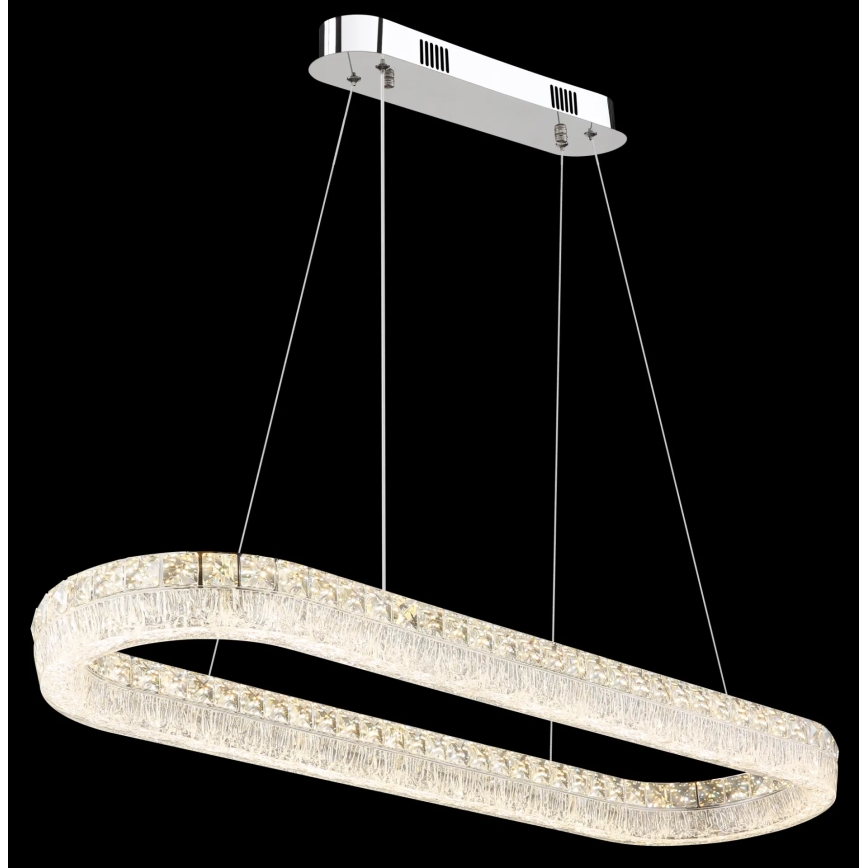 Globo - Lampă suspendată LED reglabilă pe cablu LED/40W/230V 2700-6000K clară + telecomandă