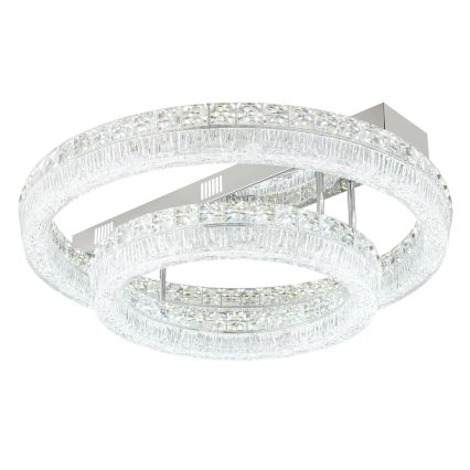 Globo - Plafonieră LED dimabilă LED/60W/230V 2700–6000K transparentă + telecomandă