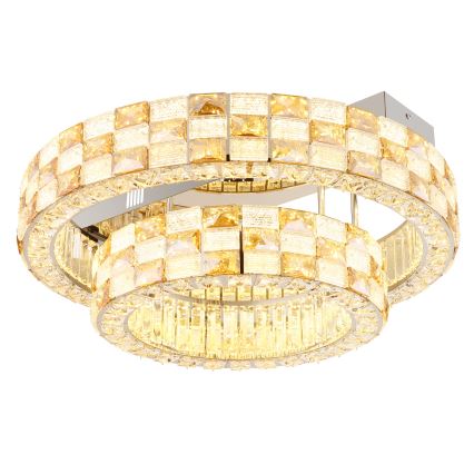 Globo - Plafonieră LED dimabilă, 55W/230V, 2700-6000K, diam. 61 cm, cu telecomandă