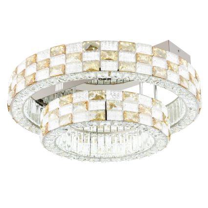 Globo - Plafonieră LED dimabilă, 55W/230V, 2700-6000K, diam. 61 cm, cu telecomandă