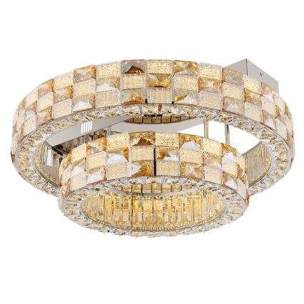 Globo - Plafonieră LED dimabilă, 55W/230V, 2700-6000K, diam. 61 cm, cu telecomandă
