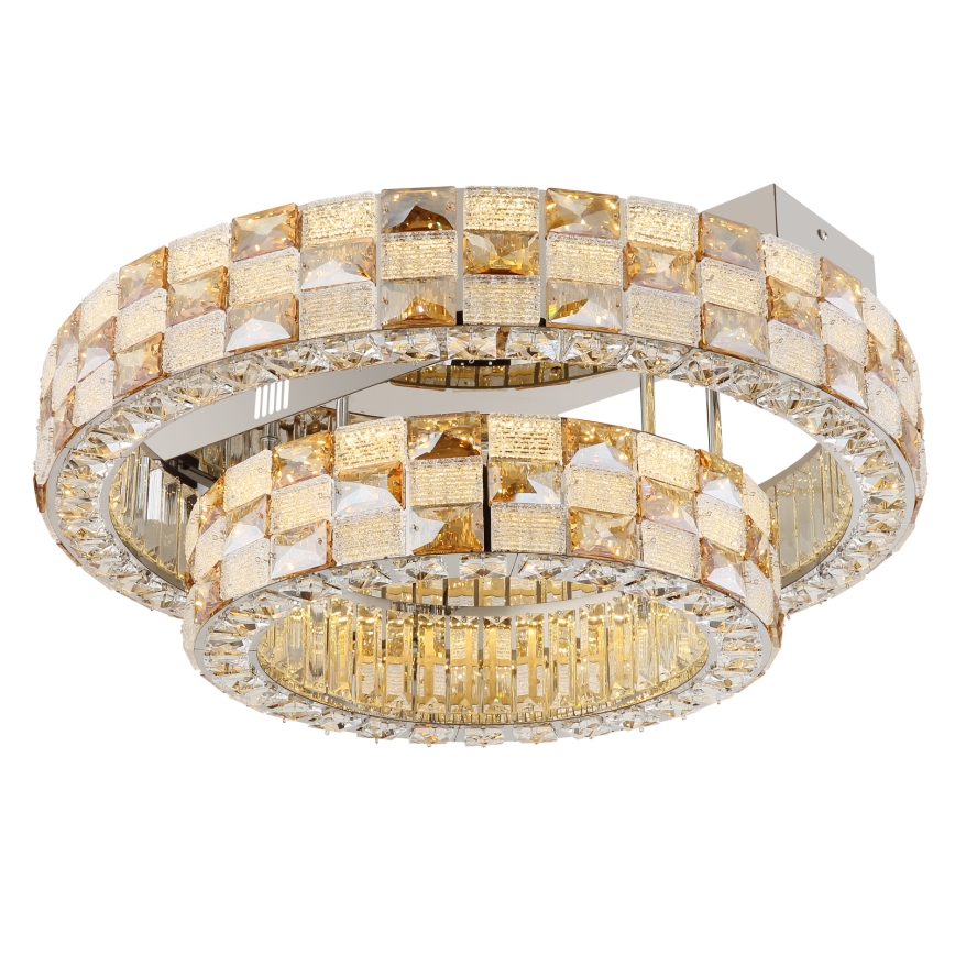 Globo - Plafonieră LED dimabilă, 55W/230V, 2700-6000K, diam. 61 cm, cu telecomandă