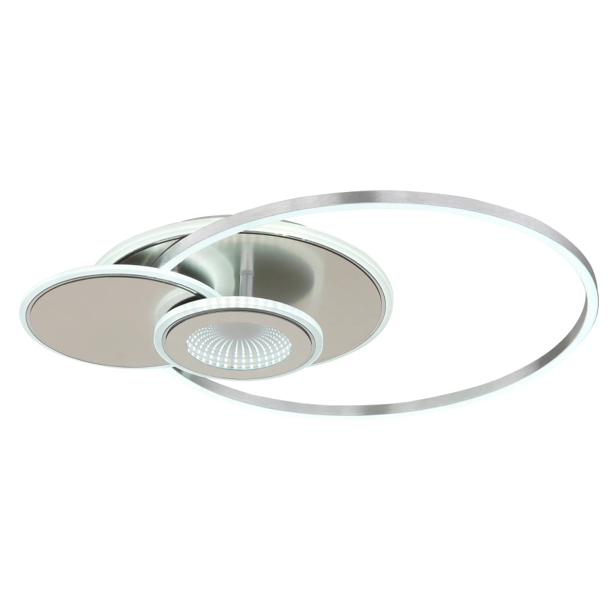Globo - Plafonieră LED reglabilă LED/24W/230V 2700-6000K argintie + telecomandă