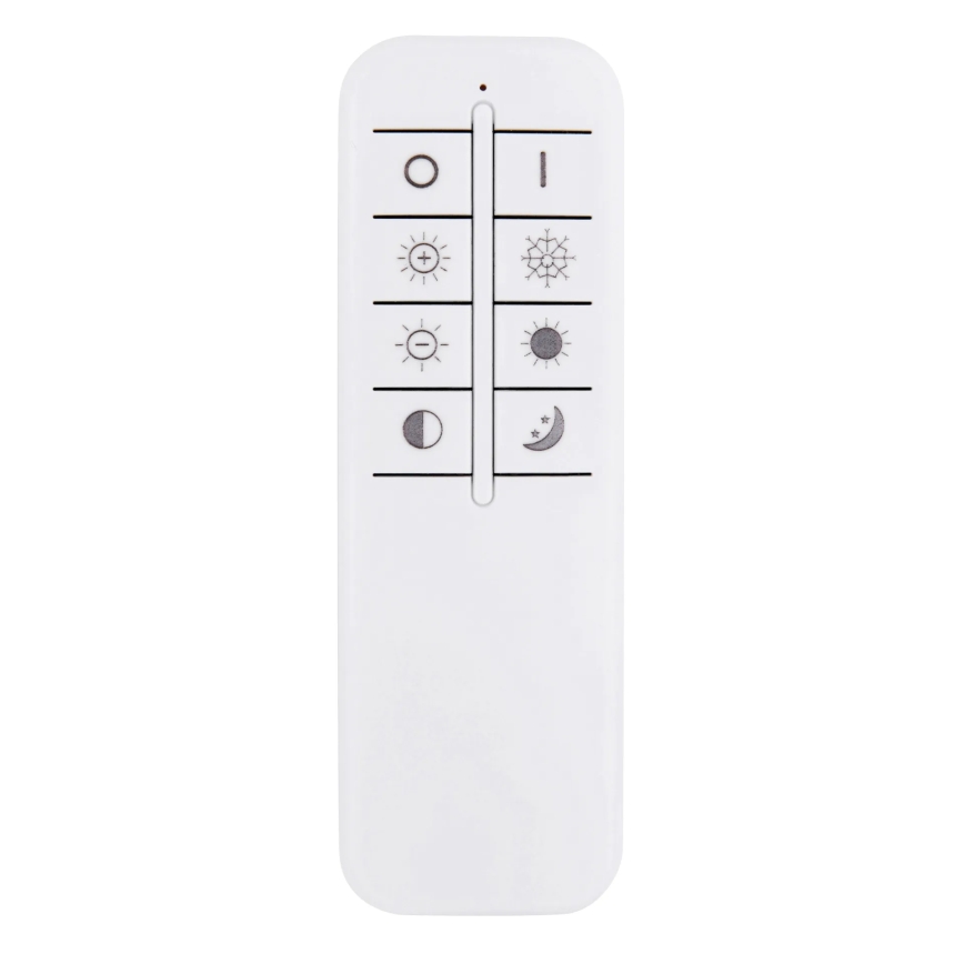 Globo - Plafonieră LED dimabilă LED/36W/230V 2700-6500K argintie + telecomandă