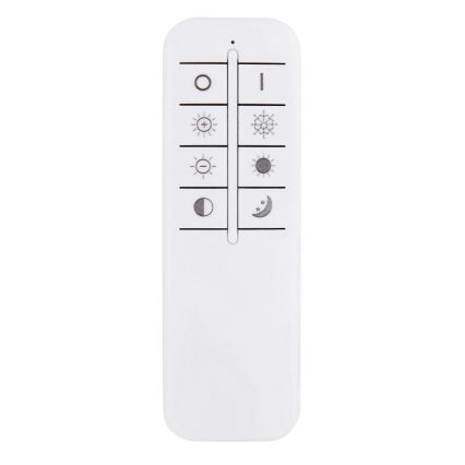 Globo - Lampă de tavan LED reglabilă LED/36W/230V 2700-6000K argintie + telecomandă