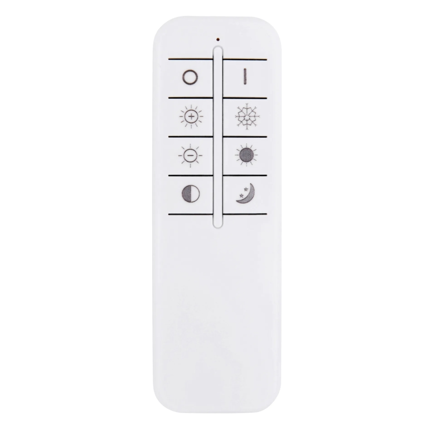 Globo - Lampă de tavan LED reglabilă LED/36W/230V 2700-6000K argintie + telecomandă