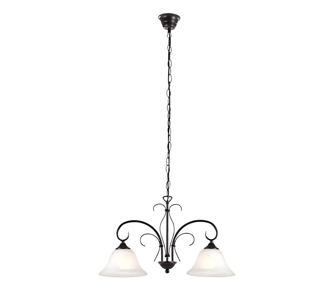 Globo 68410-2 - Lustra cu lant ARIES 2xE27/60W/230V