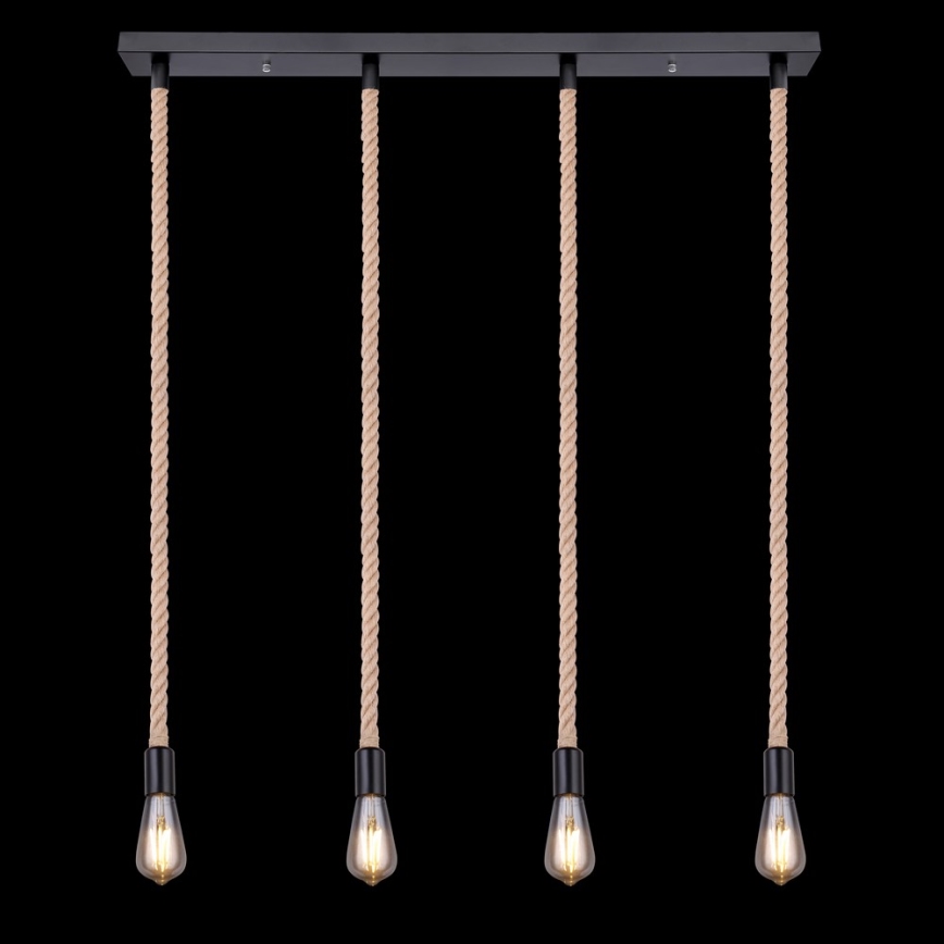 Globo 69029-4H - Lustră pe cablu ULLEU 4xE27/60W/230V