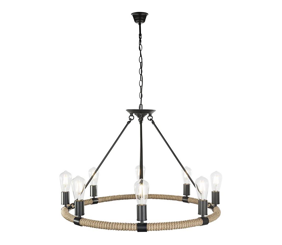 Globo 69029-8 - Lustră pe lan? ULLEU 8xE27/60W/230V