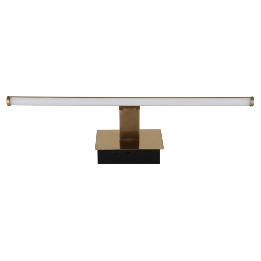 Globo - Aplică LED reîncărcabilă pentru tablouri LED/3,5W/5V 40 cm 3600 mAh alamă
