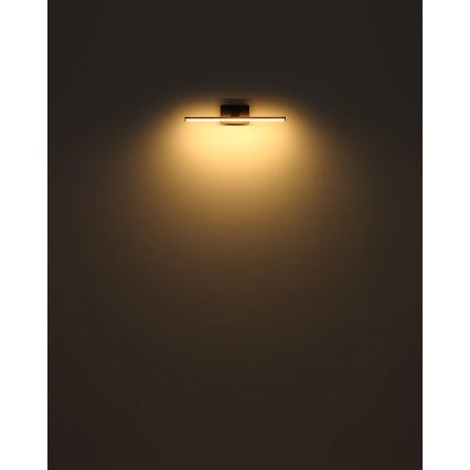 Globo - Lampă LED reîncărcabilă pentru tablouri LED/3,5W/5V 40 cm 3600 mAh neagră