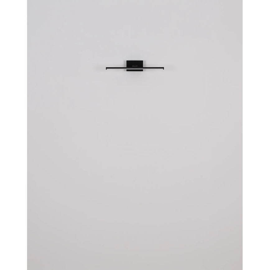 Globo - Lampă LED reîncărcabilă pentru tablouri LED/3,5W/5V 40 cm 3600 mAh neagră