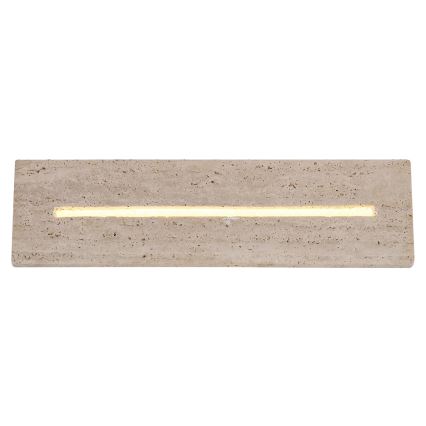 Globo - Aplică de perete LED/17W/230V 3000K 40 cm travertin