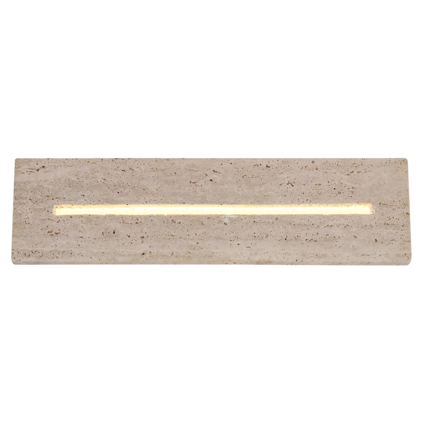 Globo - Aplică de perete LED/17W/230V 3000K 40 cm travertin