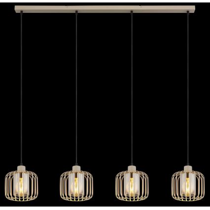 Globo - Lustră suspendată pe cablu 4xE27/40W/230V