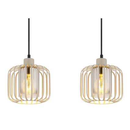 Globo - Lustră suspendată pe cablu 4xE27/40W/230V