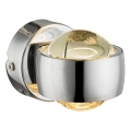 Globo - Aplica de perete LED LED/7W/230V 3000K crom lucios