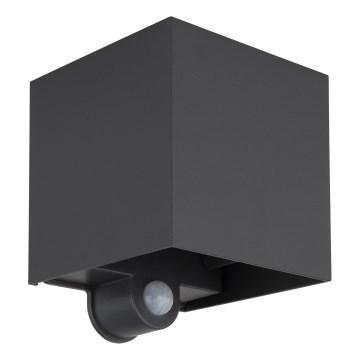 Globo - Aplică LED de exterior pentru perete cu senzor 2xLED/3W/230V IP54