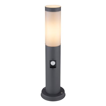 Globo - Lampă de exterior cu senzor 1xE27/15W/230V 45 cm IP44