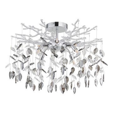 Globo - Candelabru pe tijă 8xG9/8W/230V crom lucios