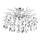 Globo - Candelabru pe tijă 8xG9/8W/230V crom lucios