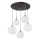Globo - Candelabru suspendat pe cablu, 5x E27/60W/230V, diam. 75 cm