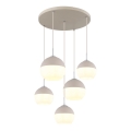Globo - Candelabru suspendat pe cablu 5xE27/60W/230V