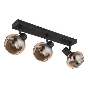 Globo - Corp de iluminat cu spoturi 3xE14/40W/230V negru